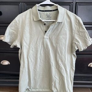 Vortex Optics Men's Light Green Polo Shirt